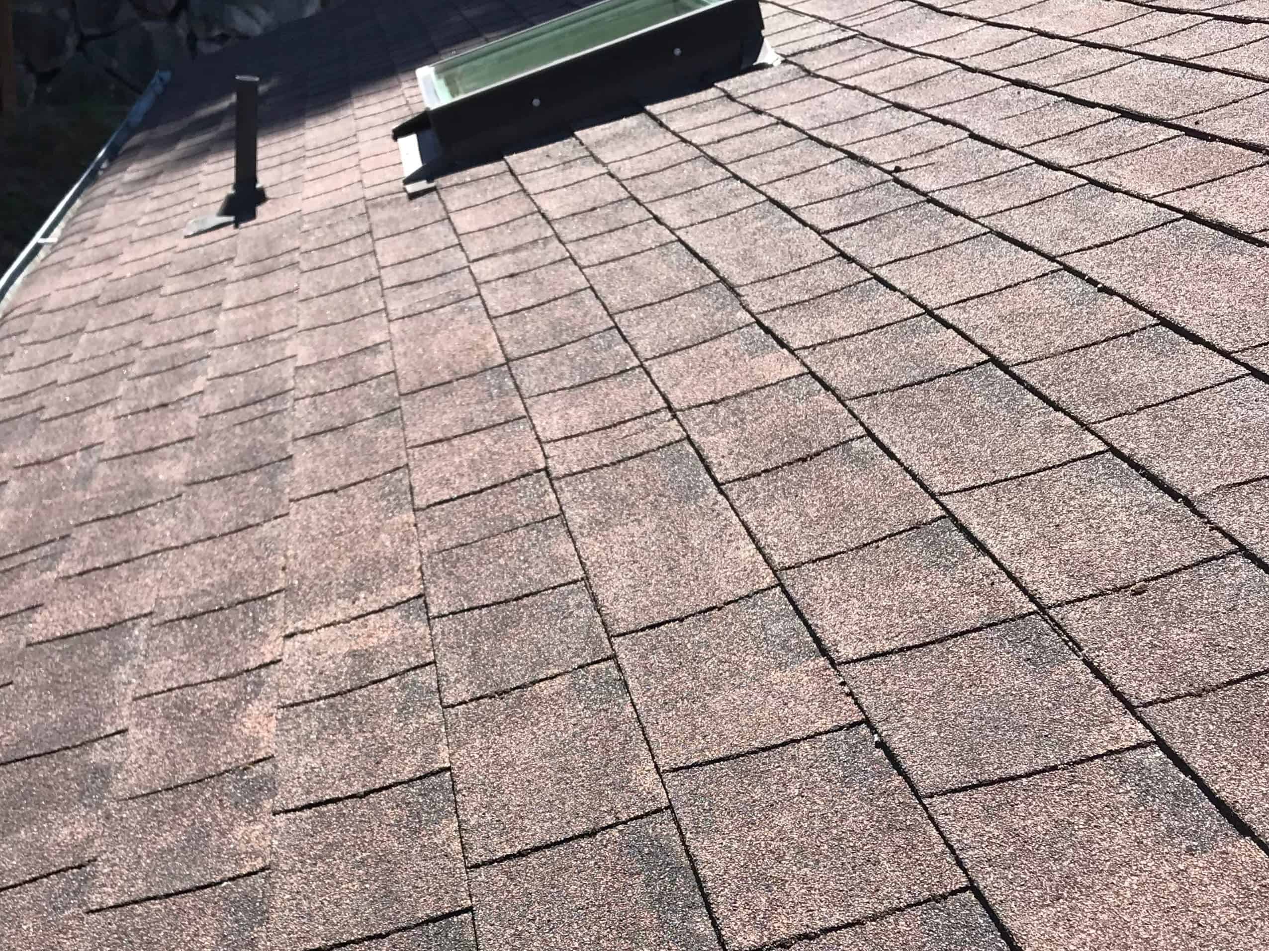 Cornelius Roof Cleaning and Moss Removal Before and After