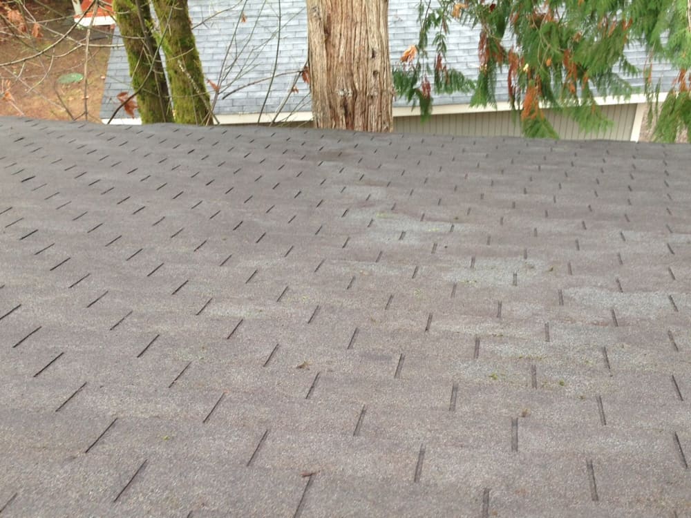 Maple Valley Roof Cleaning and Moss Removal Before and After