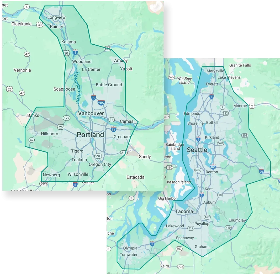 aa-window-roof-gutter-service-area-map-portland-and-seattle