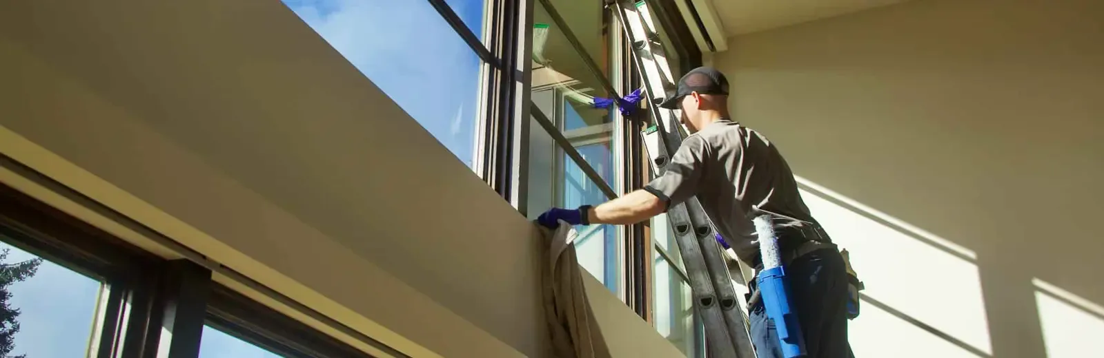 cleaning windows